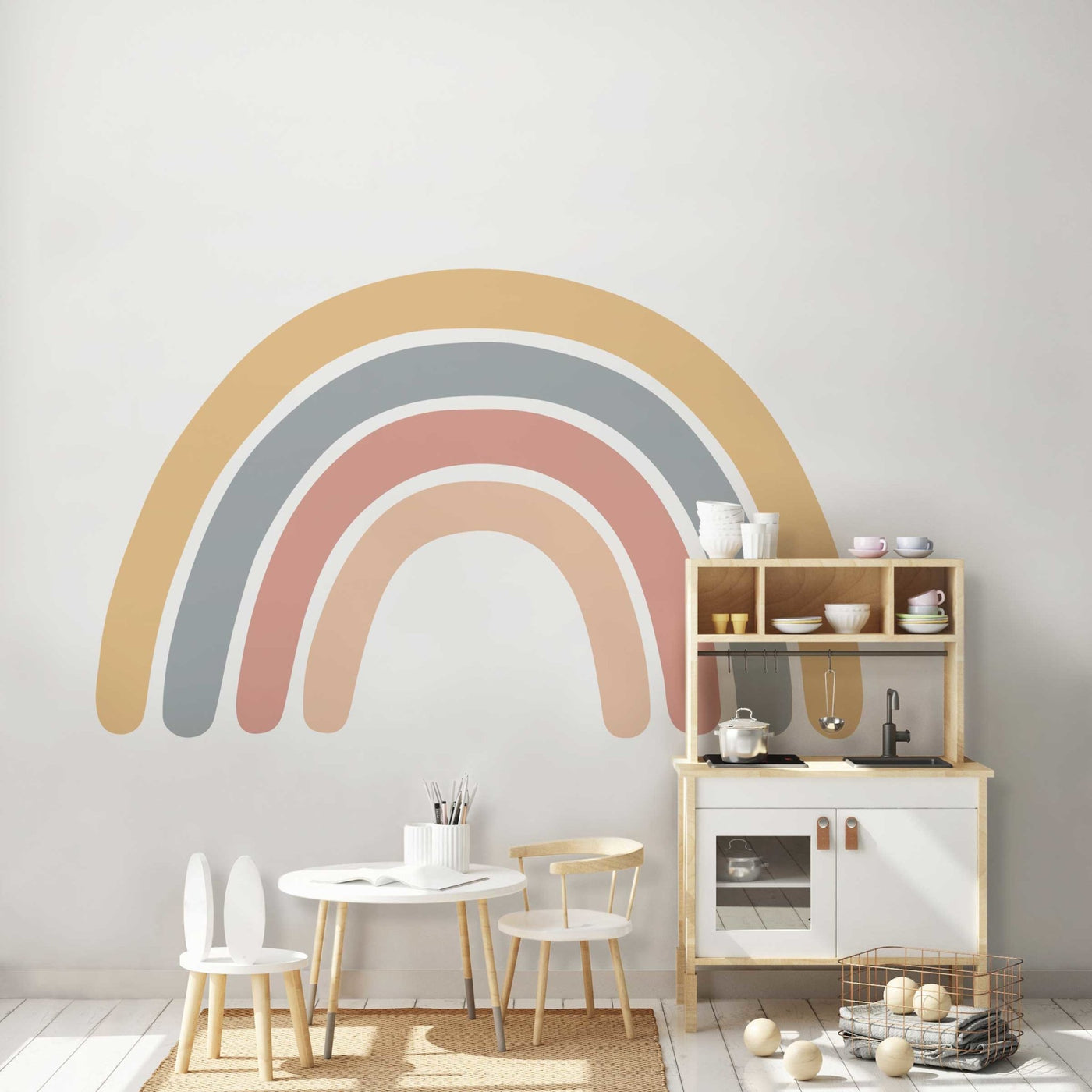 Boho Rainbow Wall Decal - Jack Harry and Ollie