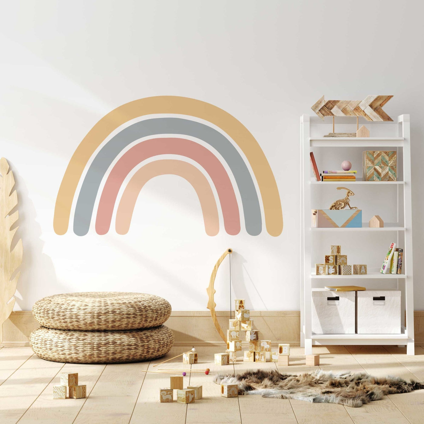 Boho Rainbow Wall Decal - Jack Harry and Ollie