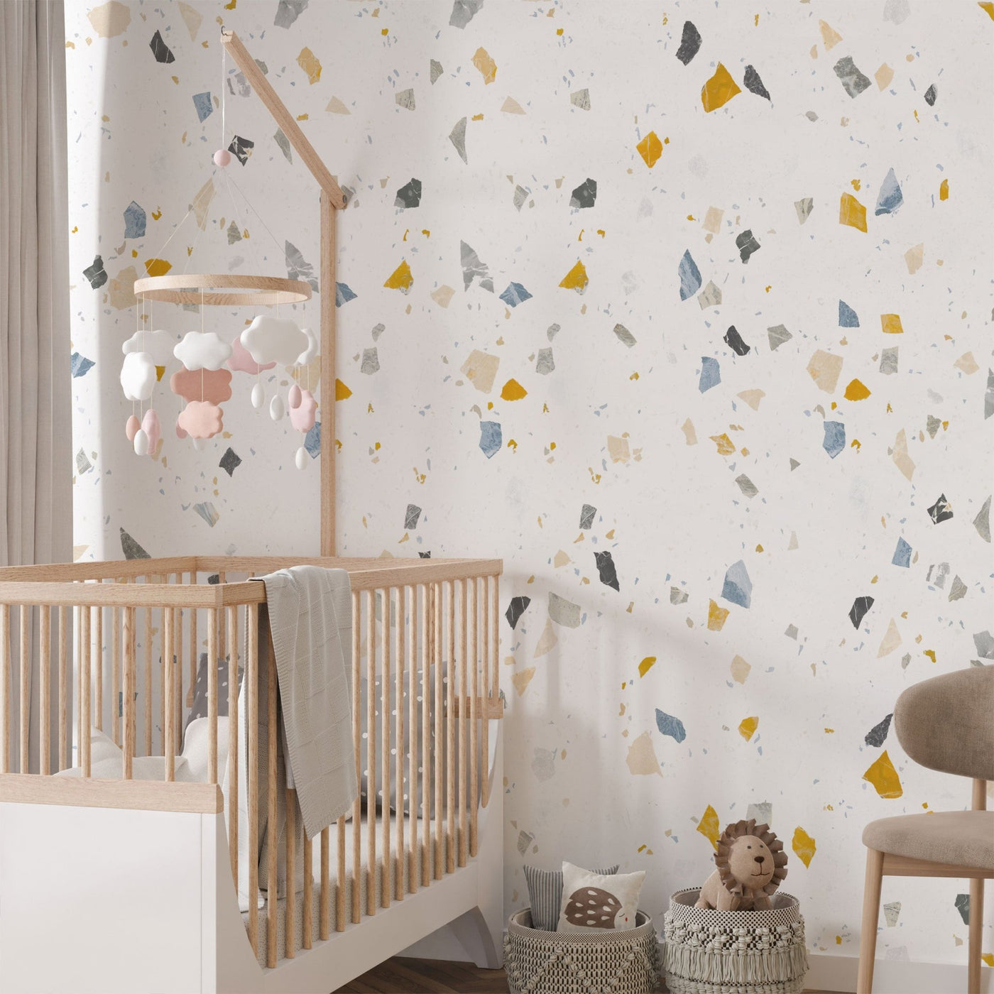 Terrazzo Small Wallpaper - Jack Harry and Ollie